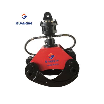 China Excavator Economical Custom Design Popular Product Mini Log Grapple Soft Loader for sale