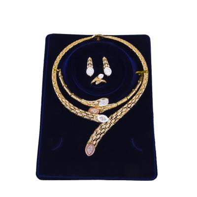 China 2019 New FASHION Indian Bridal Jewelry Sets (Necklace,Bracelet,Earrings,Ring) for sale