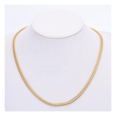 China Limited Time Ice Break Trendy Discount,Comfortable Hot Gold Plated 5mm Gold Chain Fashion Necklace for sale