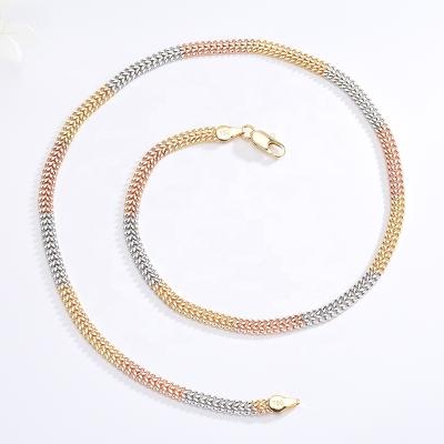 China Trendy African Jewelry 18 Inch Jewelry Gold Chains 9mm for sale