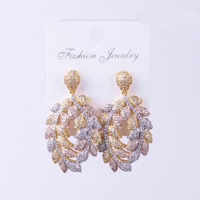 China FASHIONABLE Wholesale Gold Plated Jewelry Women Fashion Earrings Jewelry for sale