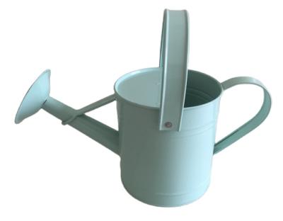 China Large Capacity Eco-friendly Galvanized Metal Water Can Zinc Metal Watering Can For Farm And Garden Planter for sale