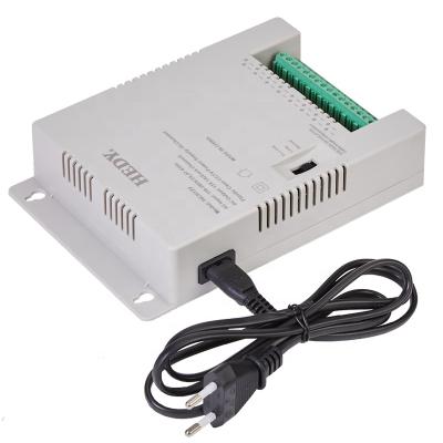 China 16 Channel 12V/13.5V/15V DC Output 96W CCTV Power Supply With Cable Length Compensation Switch 16CH12V for sale