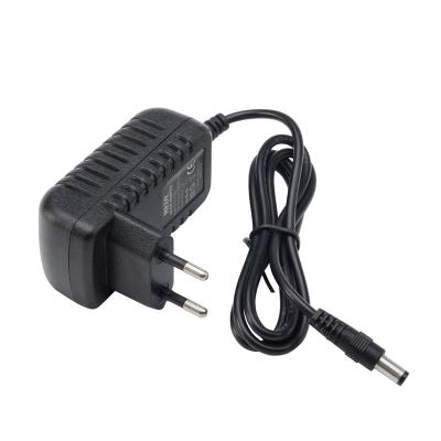 China Plastic Power Adapter 12V 1A 12W 100 - 240VAC DC Adapter Power with Private Label and Factory Wholesale Price for sale