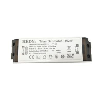 China Top Brand HEDY Triac Led Constant Current Driver 900ma HDP-H03A-450125 for sale