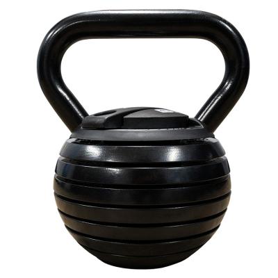 China Home Use Fitness Gym Equipment Muscle Training Adjustable Cast Iron Competition 18kg Kettlebell Set 40LB for sale