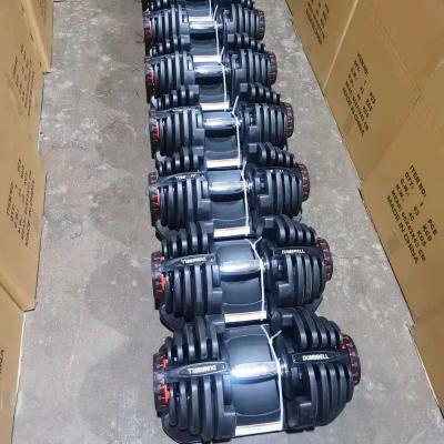 China Good quality dumbbell home manufacturer 1090 dumbbell 40kg, 40kg adjustable use adjustable dumbbell, 1090 adjustable dumbbell set for sale