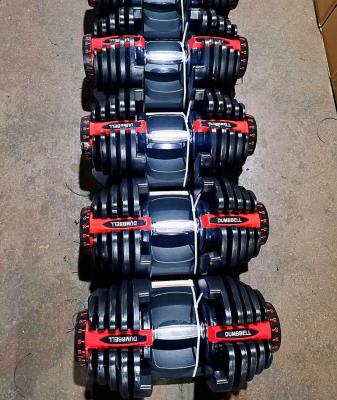 China Good quality dumbbell home manufacturer 1090 dumbbell 40kg, 40kg adjustable use adjustable dumbbell, 1090 adjustable dumbbell set for sale