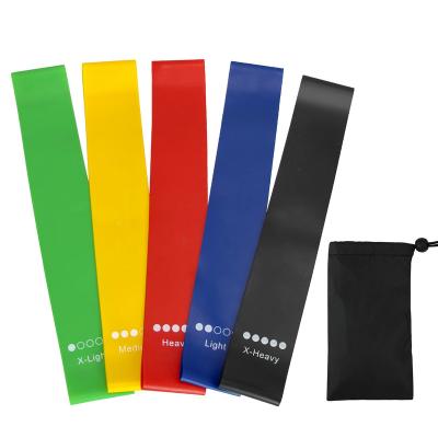 China Band Resistance Bands Custom Logo Yoga Gym Exercise Booty Hip Cloth Bag Customized Strength Nylon Feature Color Packing Material Origin for sale