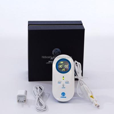 China Lithium ion battery with 1000mAH capacity soft nose rhinitis therapy 650nm laser red light therapy instrument for sale