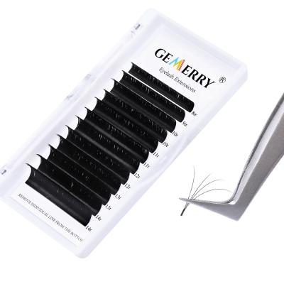 China Volume Easily Fans Volume Eyelash Extension 0.07 D Curl Fast Easy Mix 8-15mm Fan Fast Blooming Lashes 3D 4D 5D 6D 10D 20D 20-25Mix for sale