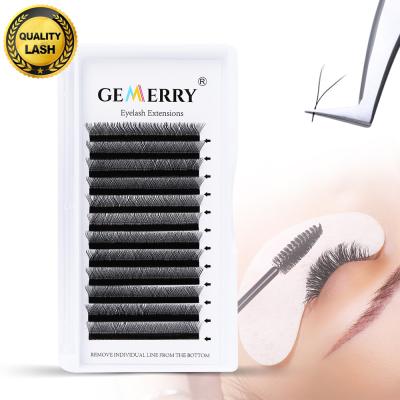 China Full Volume Lash Premade Yy 0.07mm C D Yy Own Extension Eyelashes Extesao De Cilios Yy Thin Lashe 16 Brand Eyelash Chicote for sale