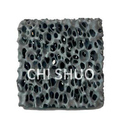 China Grey Silicon Carbide Ceramic Foam Filter Plate for Casting 0.01mm for sale