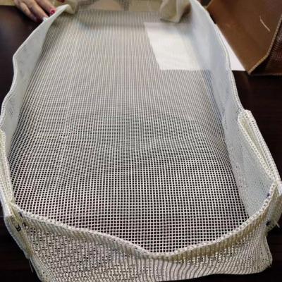 China Aanpassen dikte trommel filter mesh stof vloeibare filter gegoten aluminium filter scherm Te koop