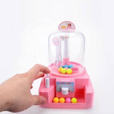 China Wholesale Factory Cheapest Hot Sale Plastic Christmas Candy Crane Gum Catcher Game Claw Machine Mini Manual Toys for sale