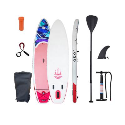 China Double Layer Surfboard Rack Durable Inflatable SUP Board Water Sport Racing Paddle Surfing Board for sale