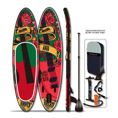 China Professional Design Water Yoga Board Inflatable Surfboard PVC Hot Selling Inflatable Paddle Board for sale