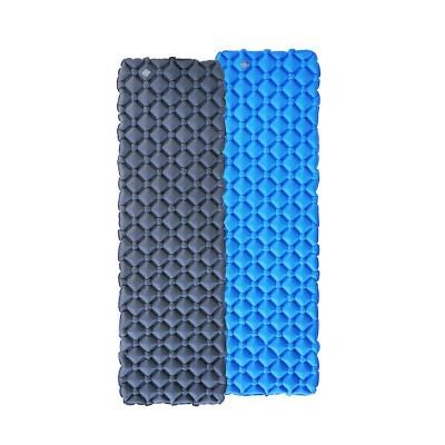 China Superb Quality Waterproof Light Duty Expanded Self Inflating Outdoor Inflatable Camping Mat Sleep Mat Foot Pump Camping Sleep Protection Pad for sale