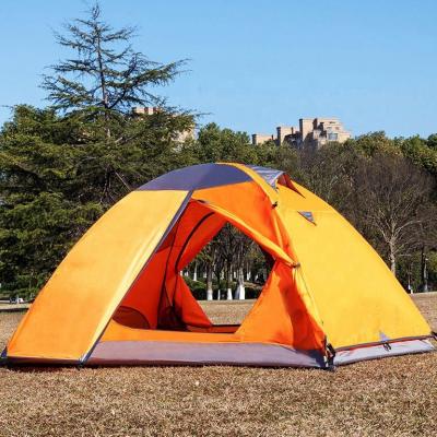 China New Double Layer Durable 2022 Canvas Roof Large Bed Top Person 3-4 Person Waterproof Outdoor Camping Tent for sale