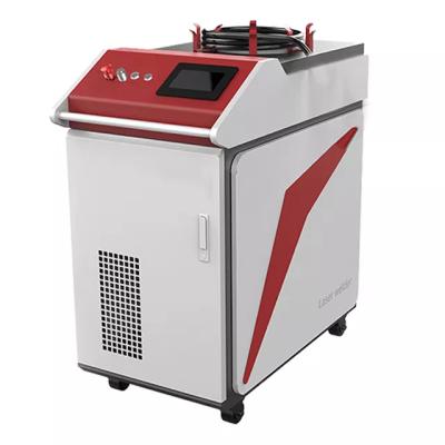 China Stainless steel small hand-held metal laser cleaning machine for rust removal for sale