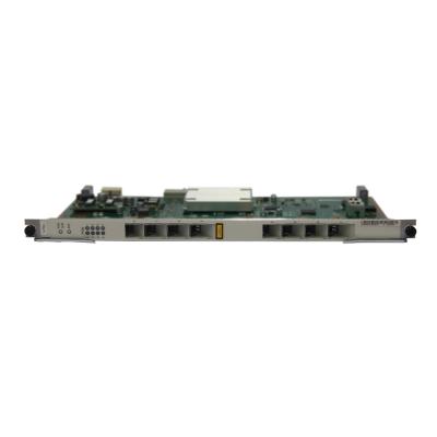 China Huawei H806GPBH 8 Duplex GPON OLT Interface Left Board For OLT Huawei MA5800 Including Class C+ C++ SFP for sale