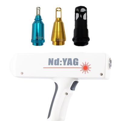 China Q-switched blood vessel removal ND yag laser tattoo or removal beauty machine for tattoo removal for sale