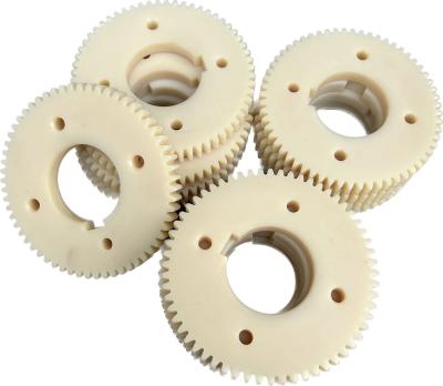 China Eco-friendly Nylon Gears Custom Nylon POM Double Bevel Plastic Gear Wheel for sale