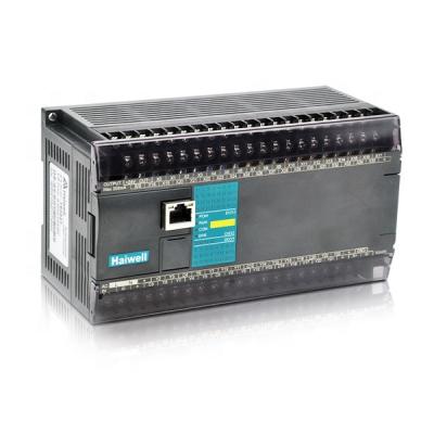 China Cheap Haiwell 48 I/O Dots PLC Ethernet PLC with High Speed ​​PLC Digital Control for 48K Automatic Control for sale