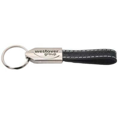 China Promotion Premium Quality Genuine Custom PU Leather Key Chain for sale