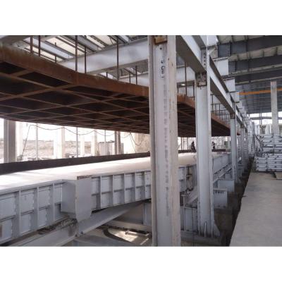 China Building Material Shops Most Popular Prefab Industrial Bridge House Glass Villa Houses Hall Low Price High Quality Steel Structure for sale