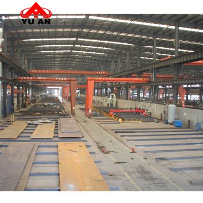 China Modern Cheap Prefab Industrial Economical Steel Prefab Workshop Luoyang Yu'an Warehouse Ethiopia for sale