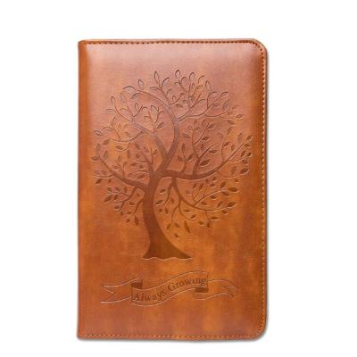 China PU Hardcover Premium Embossed Brown 6