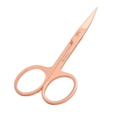 China Professional Multi Pointed Right Handed Eyebrow Scissors Stainless Steel Cuticle Scissors Stainless Steel Nail Scissors Personal Care And Grooming for sale