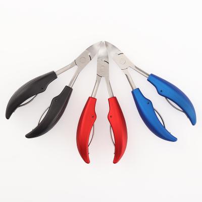 China Professional Stainless Steel Pedicure Toe Nail Clipper for Thick Elder Toenails for sale