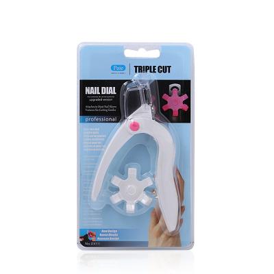 China Wholesale Adjustable Finger Nail Tip Cutter Nail Clippers For Acrylic Nails Pedicure Tools for sale