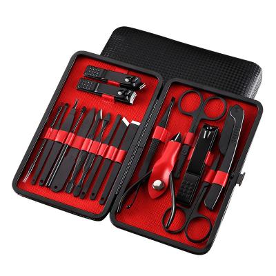 China High Quality Beauty Care Stainless Steel Manicure Set 18 Pcs For Personal Care for sale