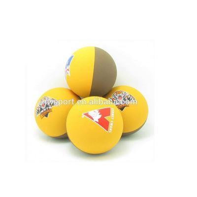 China Promotional Toy Hot Sale Custom 57mm or 60mm Promotional Rubber High Rebound Handball for sale