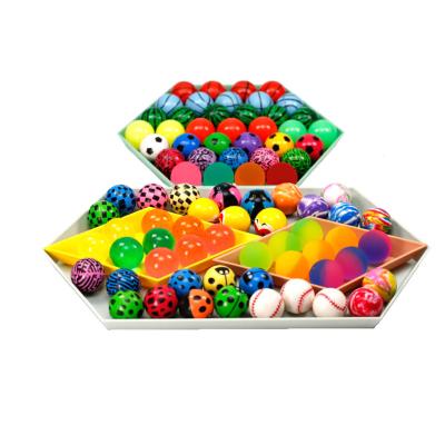 China Promotional Toy Vending Twisted Egg Machine Dedicated 32MM High Bounce Rubber Ball for sale