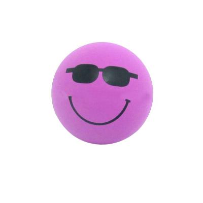 China Sports Toy Promotional Custom Logo 60mm Hollow High Rebound Rubber Balls, Bounce Ball for sale