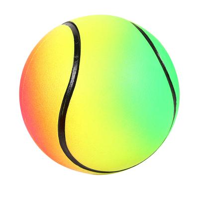 China Durable Eco-friendly Solid Sponge Rubber Ball Foam Rubber Dog Chew Tennis Ball for sale