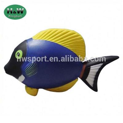 China Toy Pu Foam Sea Fish Promotional Shape Animal Stress Ball Ocean Reliever Stress Toy for sale