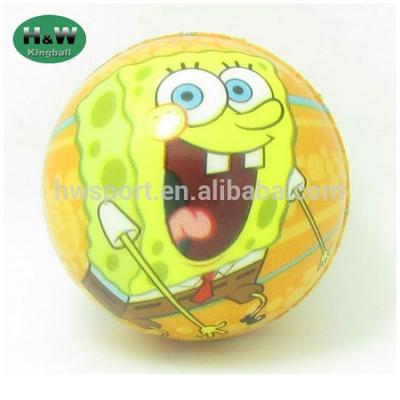 China Toy Wholesale Price Promotional Pu Full Printing Color Stress Ball for sale