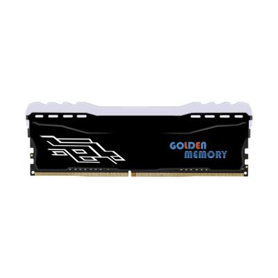 China DESKTOP PC DDR4 RAM 8GB 2666MHZ RGB LED High Speed ​​GOLD MEMORY RAM High Quality for sale