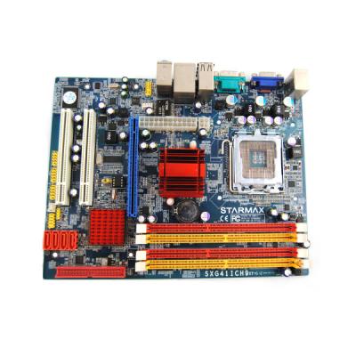 China Hot selling dual core desktop g41 chipset desktop lga 755 ddr3 motherboards for sale