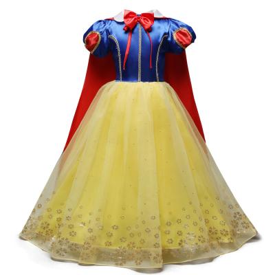 China White Stage Performance Halloween Christmas Party Birthday Party Polyester Snow Ballet Red Cape Dance Costume for sale