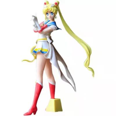 China Anime Action Figure PVC Toy Ornament Japanese Pretty Sailor Cartoon Toy Hot Sale Sailor Action Number for sale