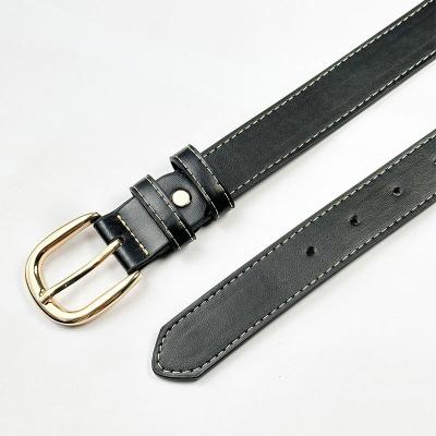 China PU Hot Selling Product Girls Jeans Vintage Belt Women'S Genuine Leather Belt for sale