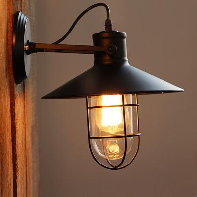 China Restaurant Traditional Industrial Store Bar Lamps Decorative Attic Wall Light for sale