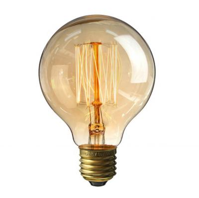 China Dectoration Discount Sales Promotion Vintage Edison Bulb G80 40W 19AK Squirrel Cage Indoor Lighting E26 for sale