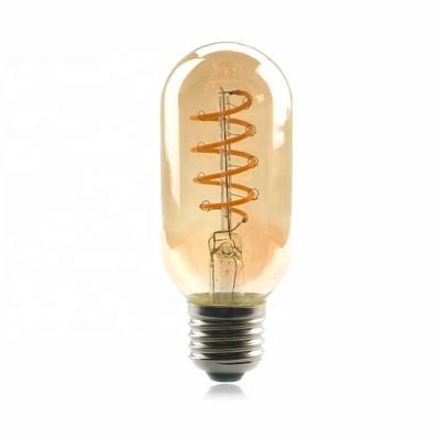 China Vintage Pendant Light T45 Lighting Edison Led Bulbs Soft Filament Led Bulb Indoor Led Lights E27 4w for sale